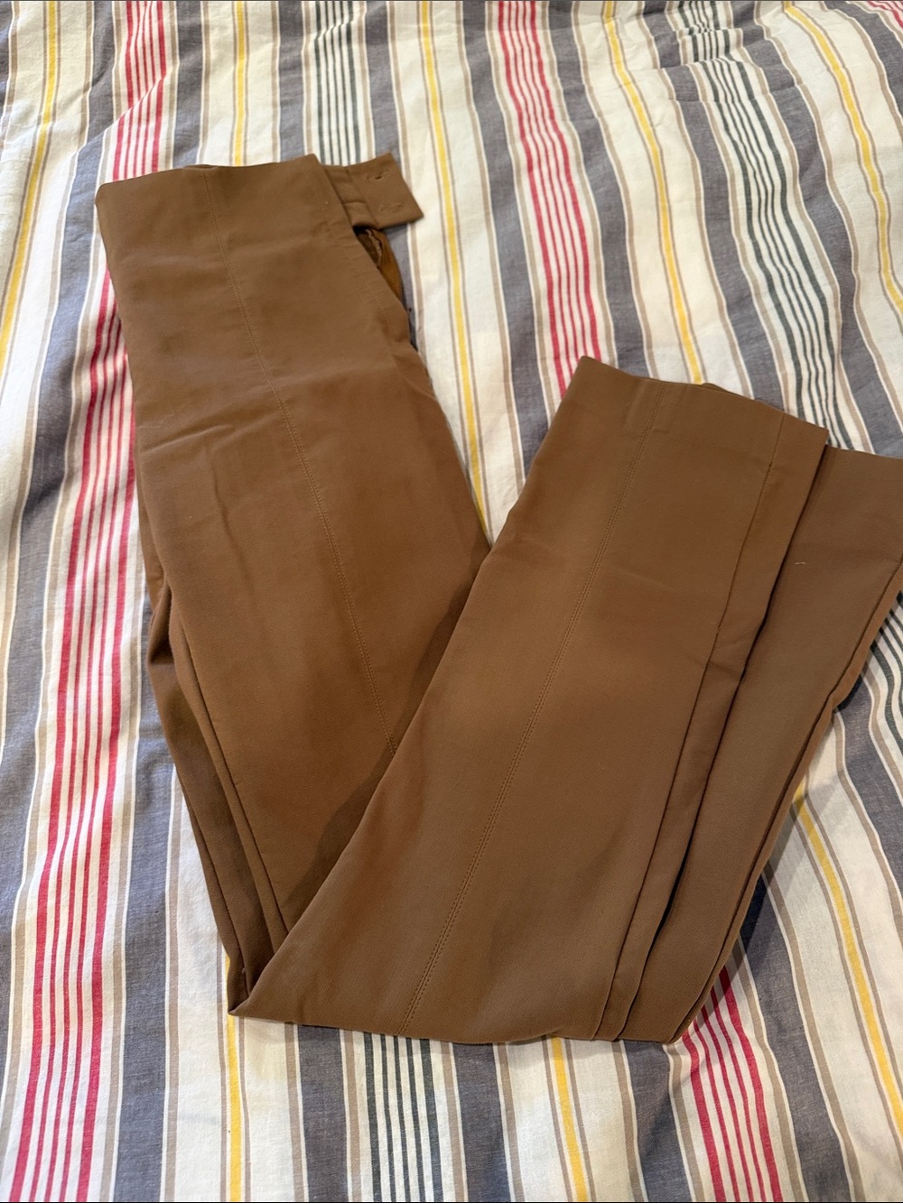 Mm la fleur foster Brown High-Waist Trousers